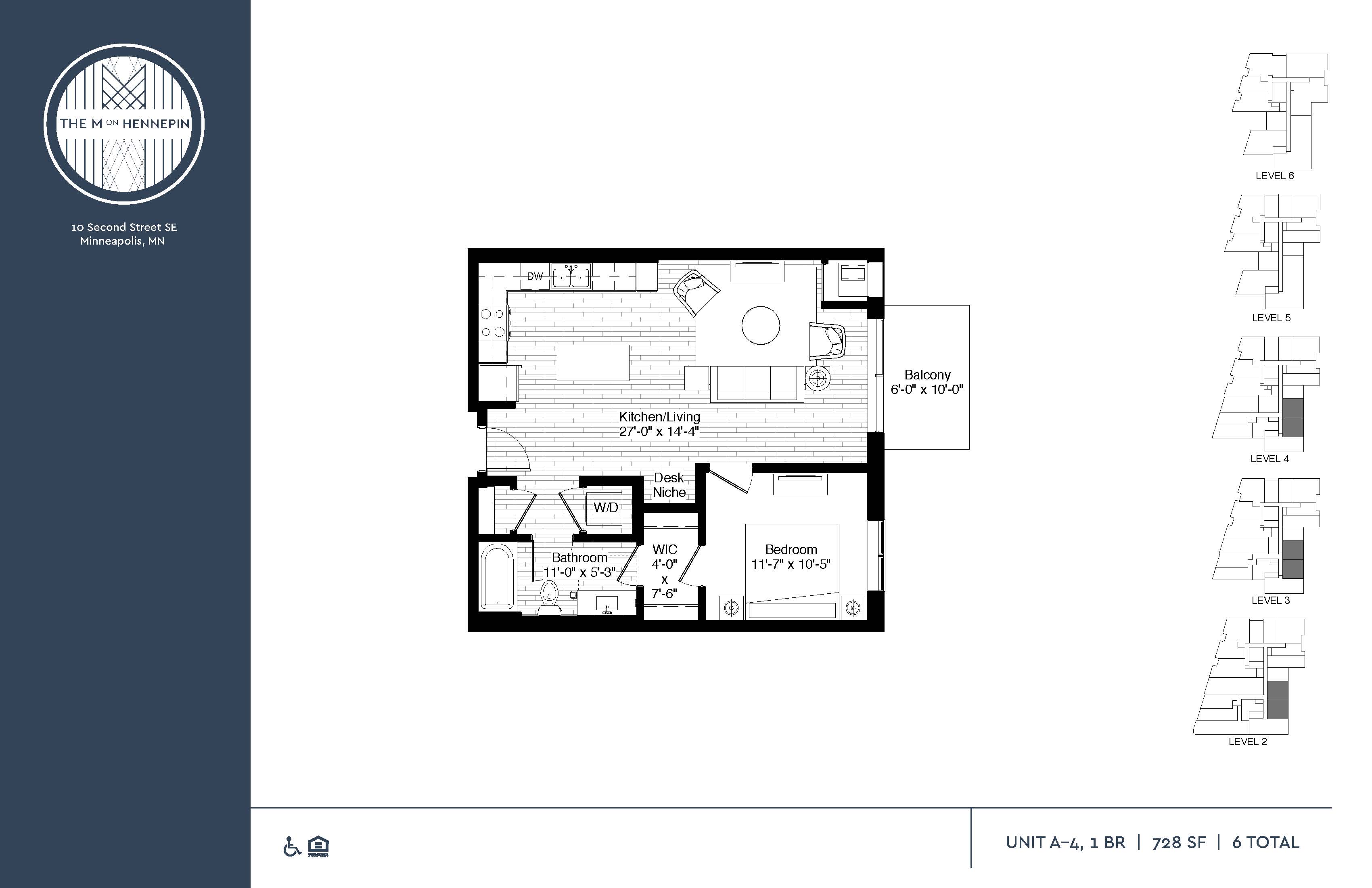 Studio, 1, 2 & 3 Bedroom Apartments in Minneapolis The M